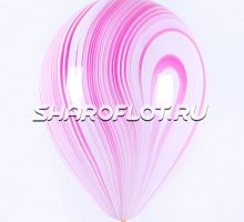 Шар Агат Красный 30см