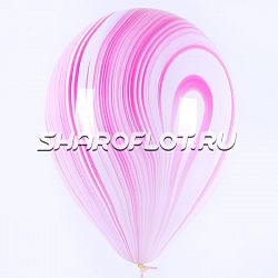 Шар Агат Красный 30см