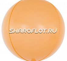 Шар Сфера Оранжевый Макарунс