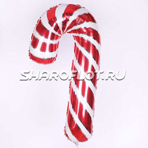 Шар Леденец Красно-белый 70см