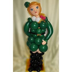 Фигура из шаров «Леди Капитан»