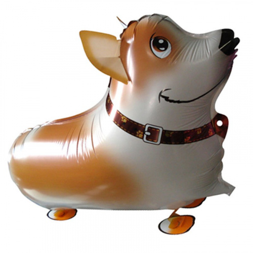 Ходячий шар «Собака Ретривер» 62см