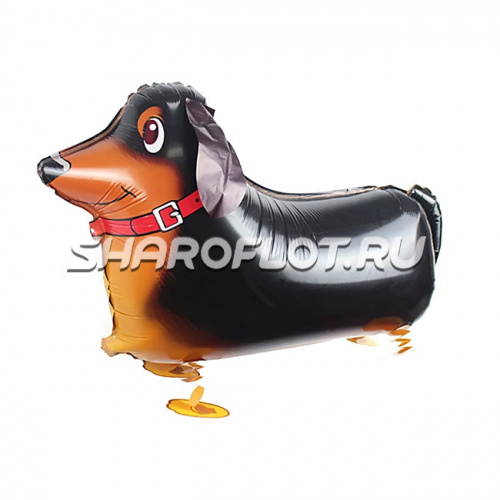 Ходячий шар «Собака Такса» 61см Ходячий шар «Собака Такса» 61см