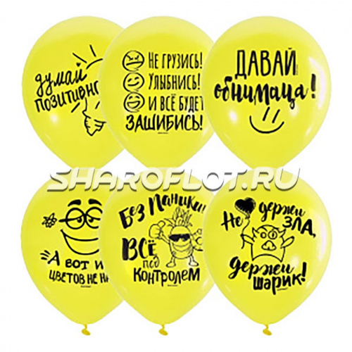 Шарики Все будет зашибись, 30см