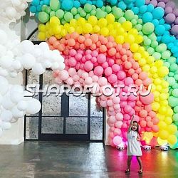 Радуга из шаров