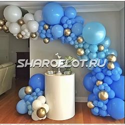 Разнокалиберная гирлянда "Нежнее облака"