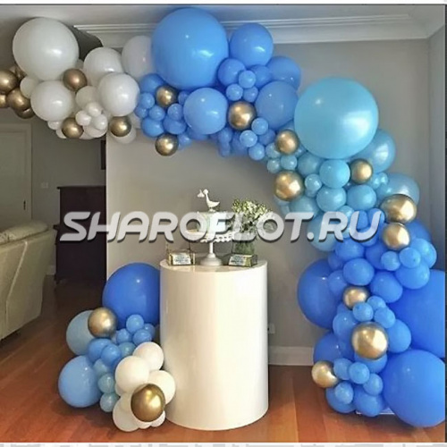 Разнокалиберная гирлянда "Нежнее облака"