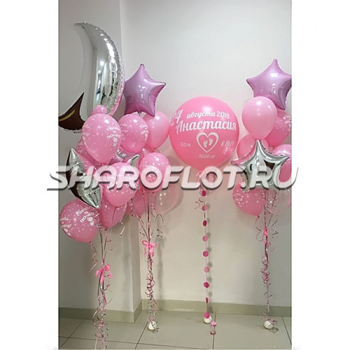 Украшение «Розовая классика»