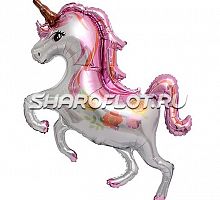 Шар Единорог в прыжке 105см