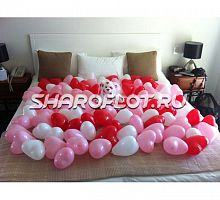 Украшение для любимой 60 сердец