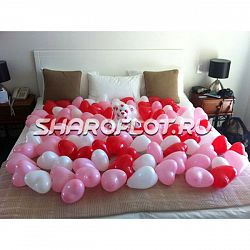 Украшение для любимой 60 сердец