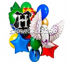 Композиция шаров - День знаний - Хогвардс