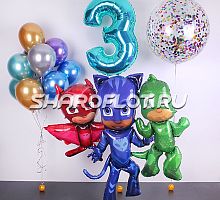 Сет Герои в масках на 3 года