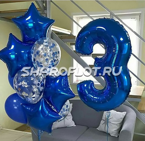 Шары на 3 года №08