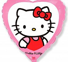 Сердце Hello Kitty 40см
