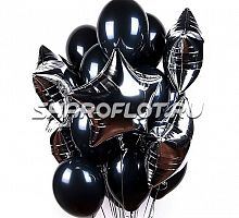 Букет «Звезды на черном небе»