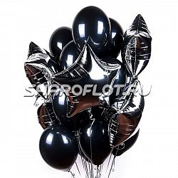 Букет «Звезды на черном небе»