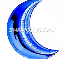 Шарик в виде месяца Синий