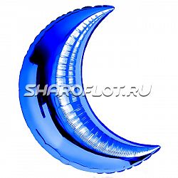 Шарик в виде месяца Синий