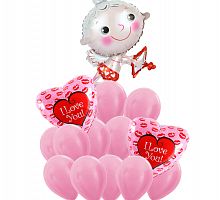 Букет шаров «Мой Ангел»