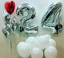 Композиция шаров с цифрой №056