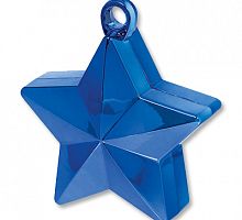 Грузик для шаров Звезда Синяя