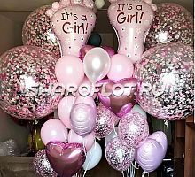 Композиция для встречи девочки с пяточками