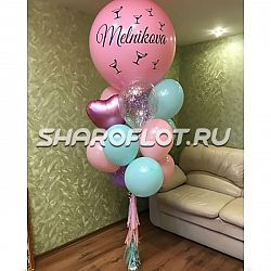 Букет воздушных шаров на девичник