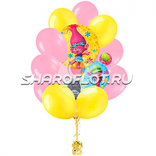 Сет шаров «Милые Тролли»