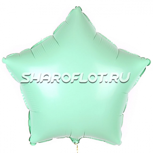 Шар Звезда Макарунс Зеленая 40см