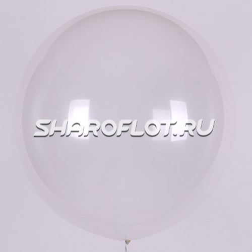 Большой шар Прозрачный кристалл 80см