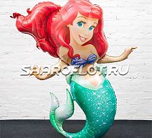 Ходячий шар Русалочка Ариэль 115см