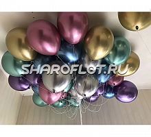 Шарики ассортиХром 30см