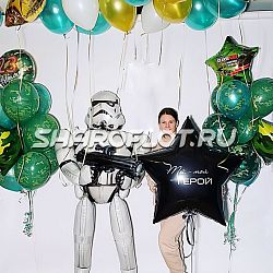 Оформление со Штурмовиком на 23 февраля