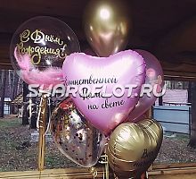 Шары на день рождение маме