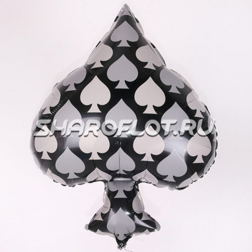 Шар Фигура Пики 45см Шар Фигура Пики 45см