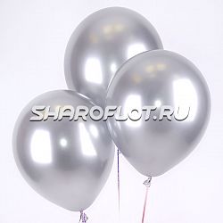 Шар Хром Серебро люкс 30см