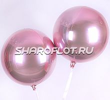 Шар Сфера Розовая 40см