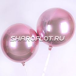 Шар Сфера Розовая 40см