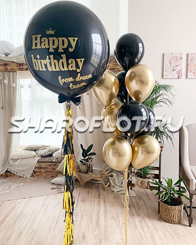 Шары воздушные руководителю