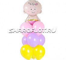 Фонтан шариков Это Девочка №2