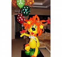 Фигура из шаров «Львенок»