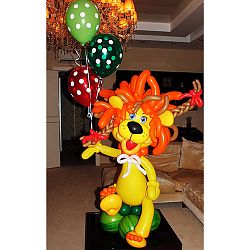 Фигура из шаров «Львенок»