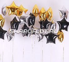 Фонтан из 3 звезд на мероприятие