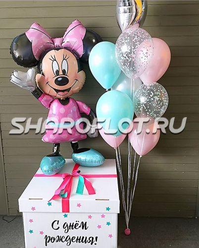 Коробка-сюрприз девочке на День рождения