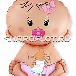 Шар Малышка пупсик 60см