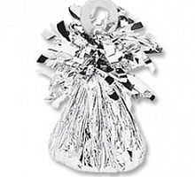 Грузик для шаров Конус Серебро