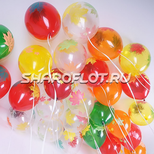 Шары на потолок Осенний вальс 30см