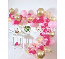 Разнокалиберная гирлянда "Нежное утро"