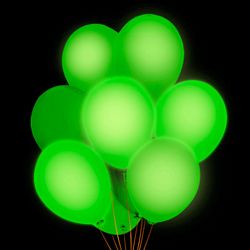 Светящиеся шары зеленые 30см